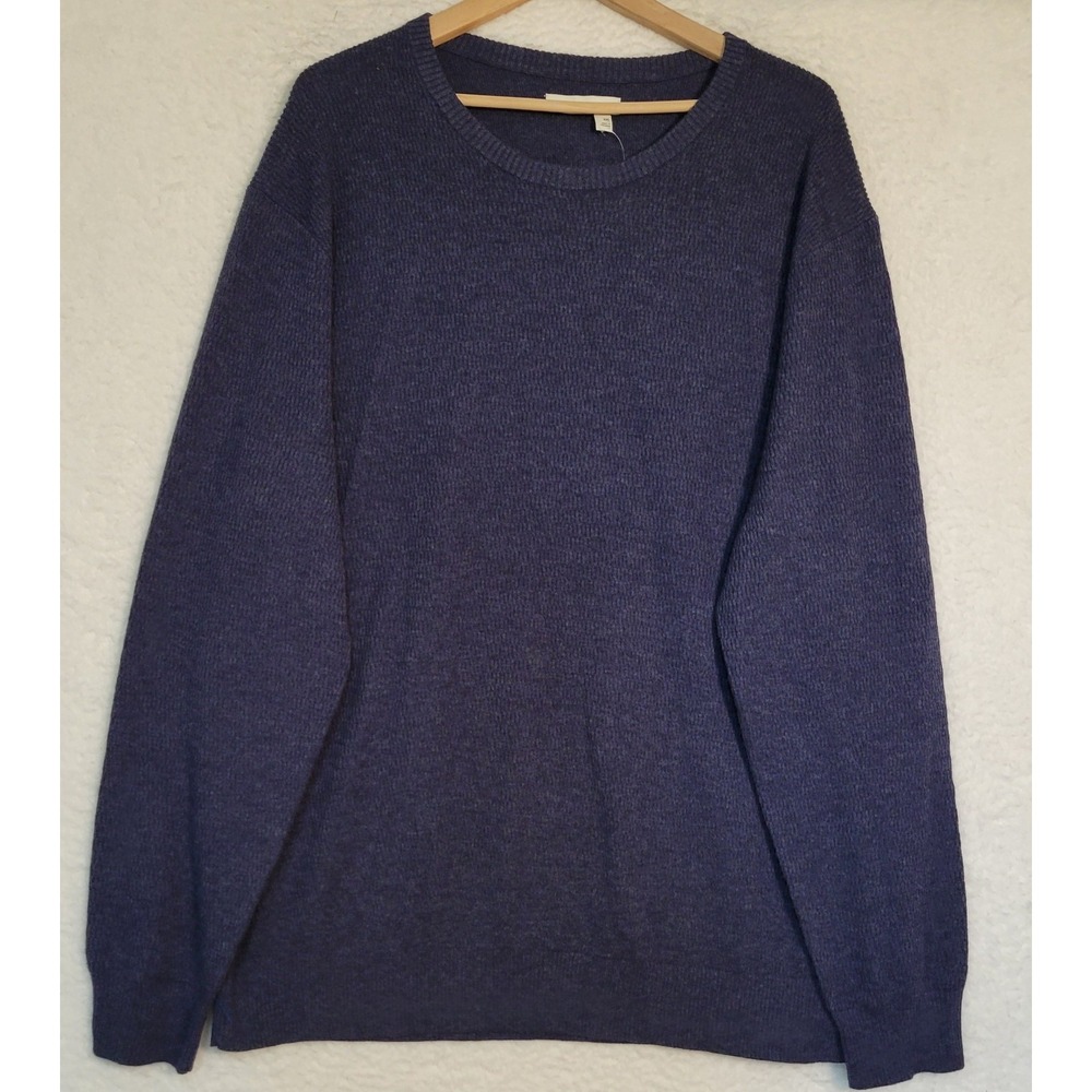 Hawker Rye Men's Joshua Thermal Crewneck Sweater NEW NWT XXL Navy Blue 0942‎
